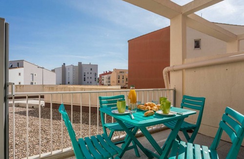 Cap d'Agde Apartment | 25 m² Apartment ∙ 1 bedroom ∙ 2 guests