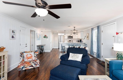 Edisto Island Villa | 256 Driftwood:Beautiful 2nd Floor Villa;Golf Course Views;Beach Cabana Included: Dogs Welcome