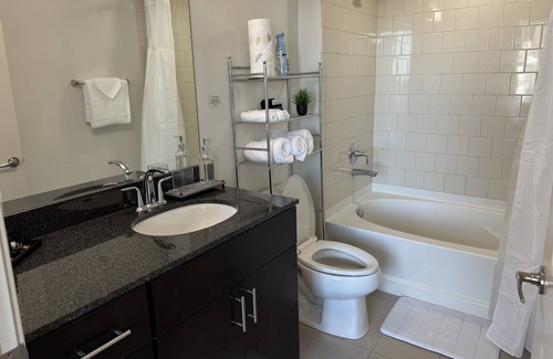 Midtown Apartment | 2B Midtown condo including a King Bed w/ View Free Parking