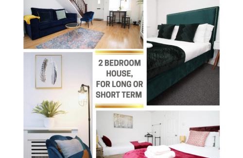 Hanham House | 2Bedroom Home- Free Parking, Wi-Fi & Patio- Available for Long or Short term