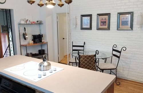 Ellis Historical District House | 2BR, 1.5BA, Pet-friendly, Lower duplex w/finished basement + large backyard!