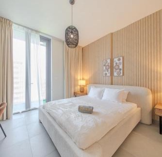 Sharjah Apartment | 2BR Aljada Apartment - 3 Washrooms - Sleeps 6 - Boulevard