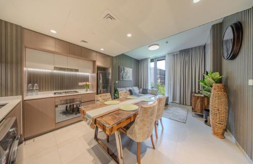 Sharjah Apartment | 2BR Aljada heaven by BlueCloud Holidays