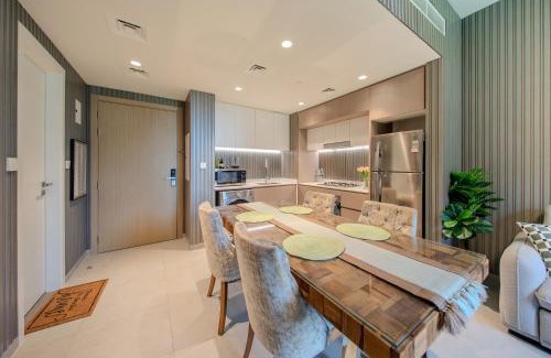 Sharjah Apartment | 2BR Aljada heaven by BlueCloud Holidays