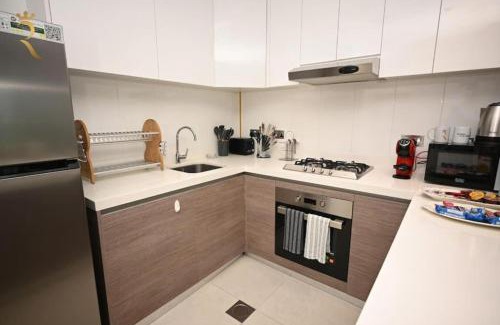Al Raha Beach Apartment | 2BR Enchanted Hideaway in Al Raha - Pool, Gym, and Relaxing Stay Near Yas Island