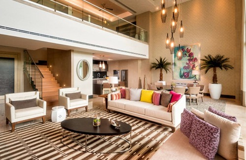 Villa Juarez Apartment | 2BR Grand Luxxe Residence loft RM