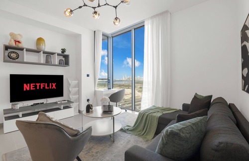 Dubai Apartment | 2BR Retreat Creek Vistas w scenic views