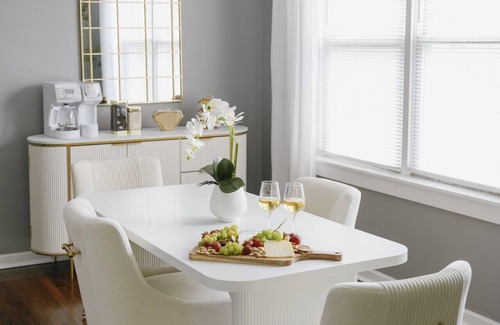Cragin Apartment | 2BR, Sleeps7 Coffee Station, Backyard w/Grill