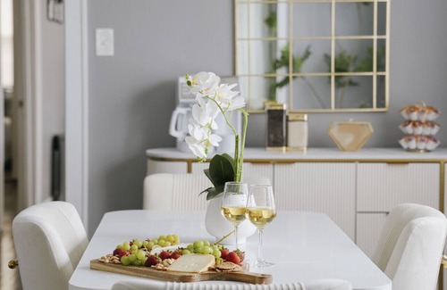 Cragin Apartment | 2BR, Sleeps7 Coffee Station, Backyard w/Grill
