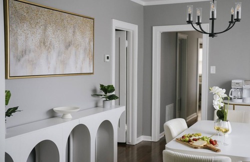 Cragin Apartment | 2BR, Sleeps7 Coffee Station, Backyard w/Grill