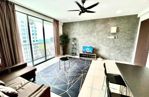 Hulu Kinta Apartment | 2BR The Yeop Ipoh Homestay Apartment Casa Kayangan Bandar Meru Raya