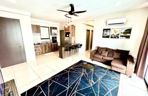 Hulu Kinta Apartment | 2BR The Yeop Ipoh Homestay Apartment Casa Kayangan Bandar Meru Raya