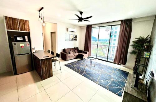 Hulu Kinta Apartment | 2BR The Yeop Ipoh Homestay Apartment Casa Kayangan Bandar Meru Raya