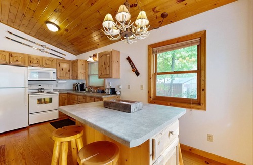 Three Lakes House | 2nd-Floor Lakefront Home w/Boat Access, Dock, Wood Fireplace, Gas Grill, Firepit