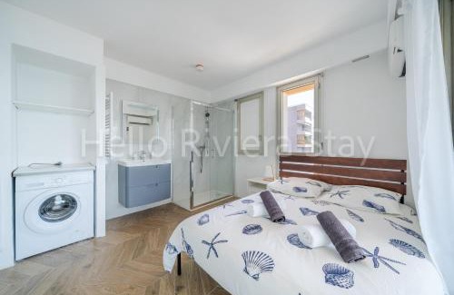 Cros-de-Cagnes Apartment | 2P front de mer, parking, climatisation