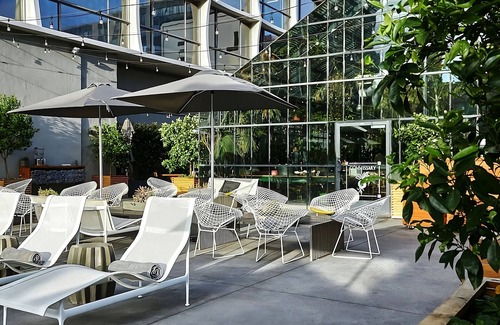 Wilshire Center House | 2x Hollywood Hills View Double Double Rooms at The LINE Hotel Los Angeles, Pool!