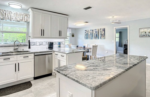 Fort Myers House | 3/2/2 Gulf-Access Home; heated pool, fish, kayak, boat lift, pet-friendly