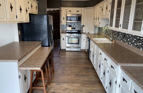 Rapid City House | 3,900 sq ft house with a big deck and a great view of the hills and canyon lake