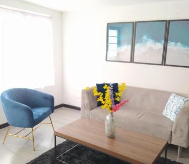 Usaquen Apartment | 3 Apartamento completo Cedritos Minimalista