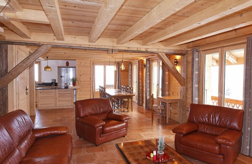 Cordon Apartment | 3 * Apartment ' Mont Blanc ', 125m², on the slopes, 8 to 10 pers