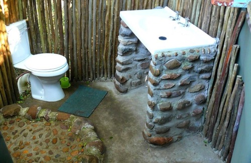Thorny Bush Game Reserve Cabin | 3 bed bush-tent under 3 trees, for couple plus chaperone Free lion hyena sounds