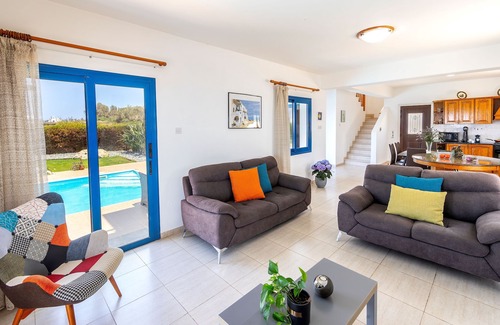 Pomos Villa | 3-Bedroom villa with incredible beach and sunset views.