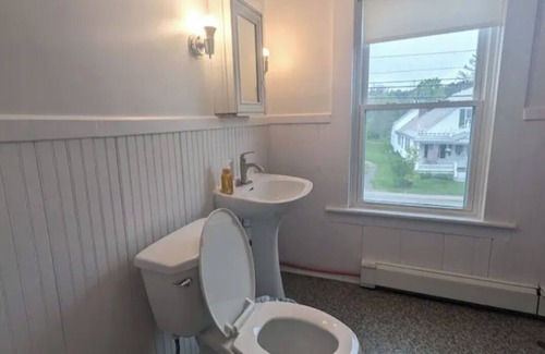 Chester Depot Apartment | 3-bedrooms and bath in welcoming Chester with WiFi, AC.
