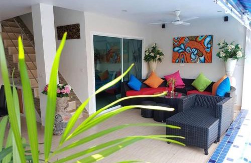 Bang Po Apartment | 3 bedrooms apartment at Tambon Mae Nam 90 m away from the beach with sea view private pool and balcony