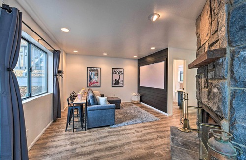 Cedar Glen Cottage | 3-level Luxe Home w/Spa, AC, Game Room & Theater!