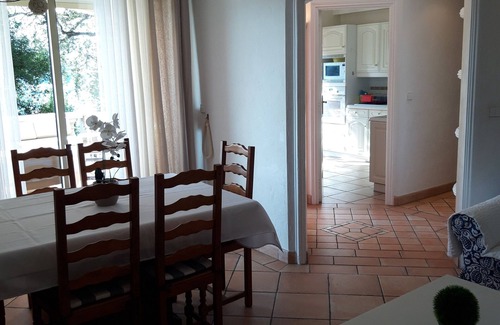 Biot Apartment | 3 Rooms in Villa on Hill Panoramic View ds Quiet Environment