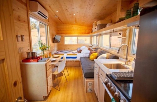 Arroyo Hondo House | 3 Tiny Homes w/ Beautiful Mountain View, Hot Tub, & Hot Springs Nearby.