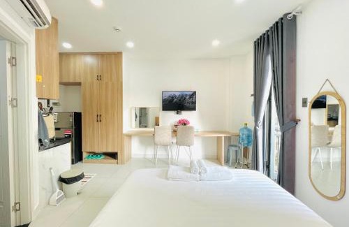 An Phu Apartment | 304 Kiwi Mordern Studio With Kitchen & Balcony