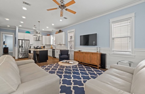 Greenway Park House | 30A Beach House, Pet Friendly, 6 Seater Golf Cart Incl, Beach, Pool, Slps 10