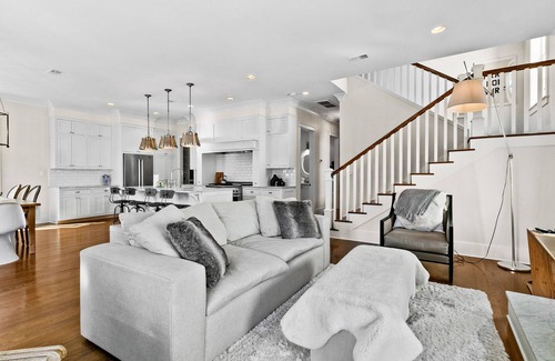 Lakeside at Blue Mountain Beach House | 30A dog-friendly home with pool, WiFi, washer/dryer, central AC - walk to beach