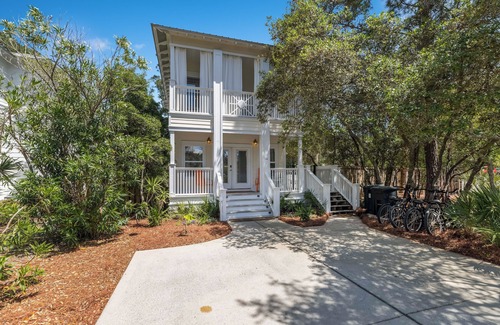 Seagrove Beach House | 30A Seagrove Chalet with Heated Private Pool, 3BR Sleeps 8, Near the Beach