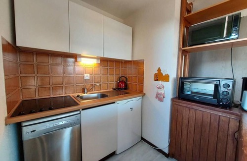 Plan Peisey Apartment | 30m from ski slopes, 4th floor, balcony, tv, ski locker, 40m², Peisey-Vallandry