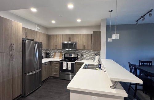 University City Apartment | 360 Luxury Apartment : Sleek 1-Bedroom Apartment with Amenities