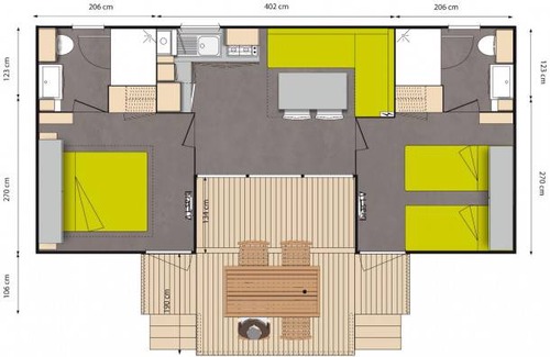 Sainte-Nathalene RV Rental | 380 ft² Mobile home