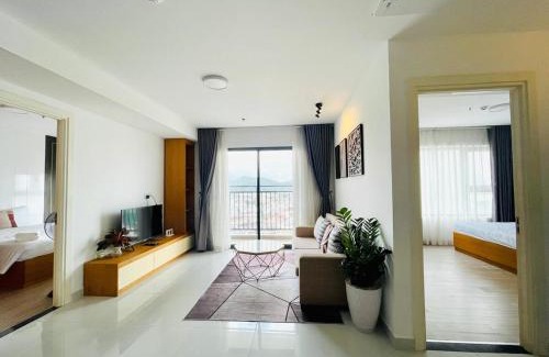 Tran Phu Beach Apartment | 3BR Sea View Bathtub with Sea View - Dqua Hotel