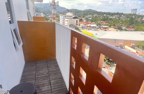 Downtown Cebu Apartment | 3GM, a cozy end corner 1 bedroom unit with a balcony