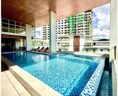 Downtown Cebu Apartment | 3GM, a cozy end corner 1 bedroom unit with a balcony