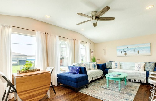 Bermuda Beach House | 3rd Row Gulf Views w/ Ground Level Suite & Beach Gear