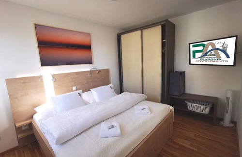 Neusiedl am See Apartment | 4 App. Clemens, DU, WC, 1 Schlafraum - Pannonia Appartements 2