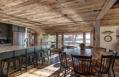 Presque Isle Cabin | 4 BDR, ON water lodge!