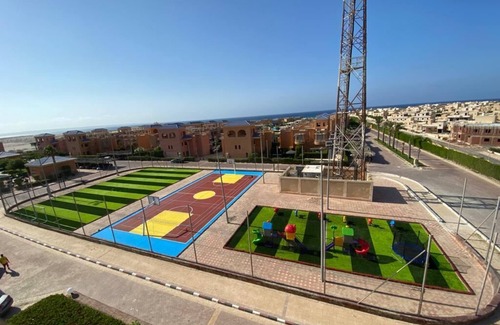 Marsa Matruh Villa | 4 bedrooms villa, sea view, wide garden in Royal Beach Village, North Coast
