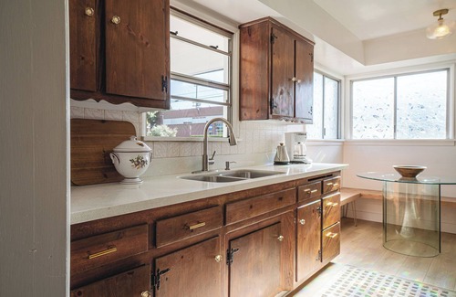 Del Rey House | 4-bed designer family-friendly home with large yards & theater room near beaches