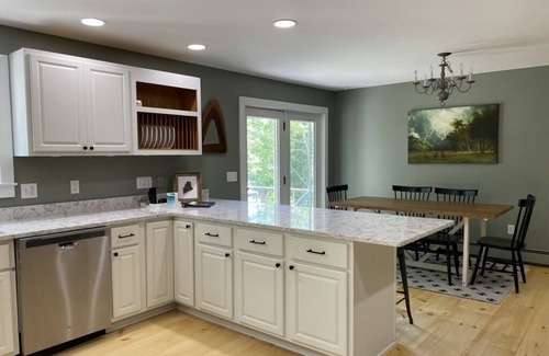 Wiscasset House | 4 Bedroom Idyllic Riverfront Retreat w/ Dock, Hot Tub, & Views