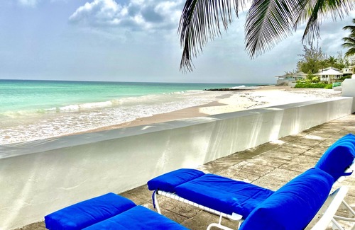 Oistins House | 4 Bedroom Oceanfront Villa - Near St. Lawrence Gap with Private Pool