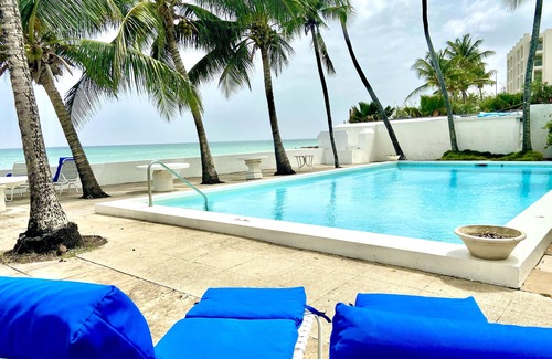 Oistins House | 4 Bedroom Oceanfront Villa - Near St. Lawrence Gap with Private Pool