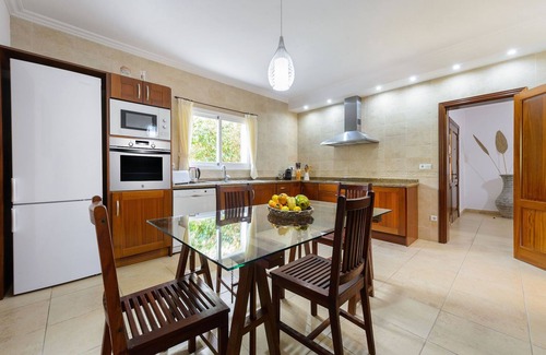 Sant Josep de sa Talaia Villa | 4 bedroom villa Belvedere with heated pool, jacuzzi close town & Playa den Bossa